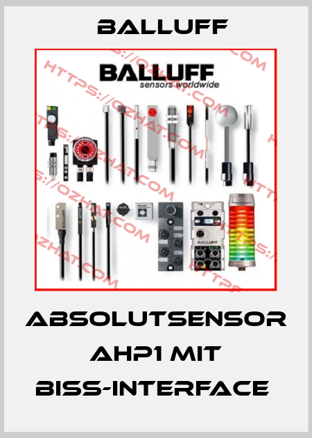 Absolutsensor AHP1 mit Biss-Interface  Balluff