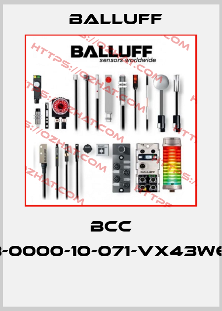 BCC A313-0000-10-071-VX43W6-150  Balluff