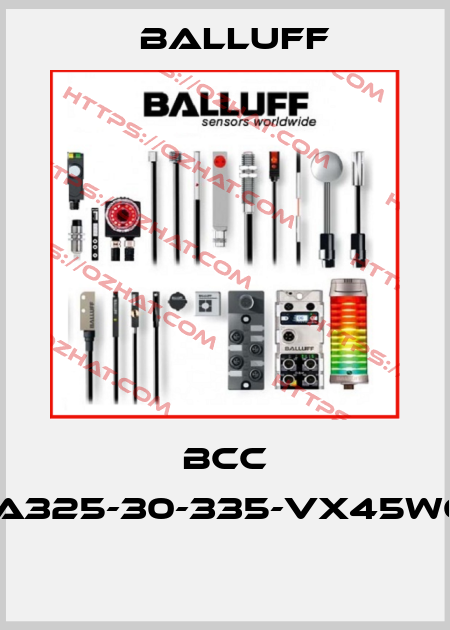 BCC A315-A325-30-335-VX45W6-006  Balluff
