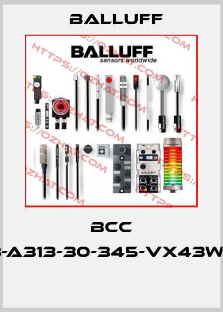 BCC A323-A313-30-345-VX43W6-150  Balluff