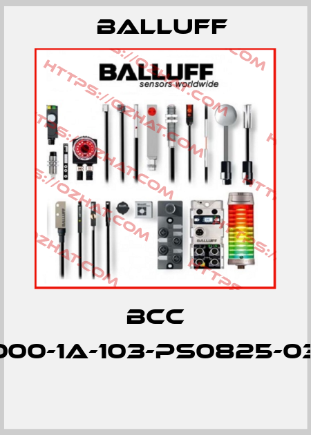 BCC M418-0000-1A-103-PS0825-030-C003  Balluff
