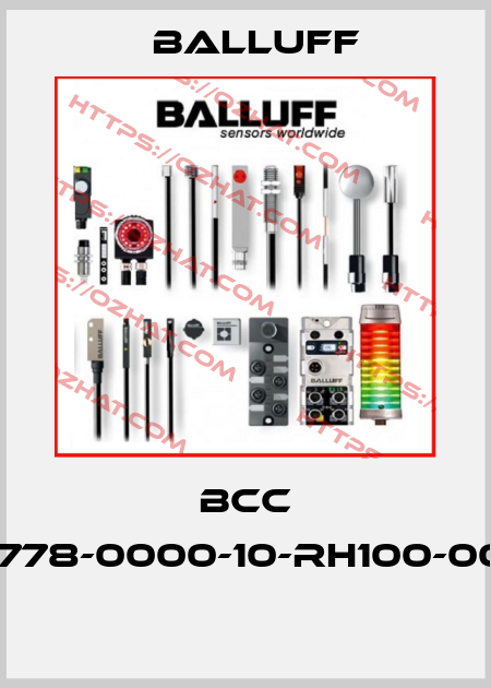 BCC M778-0000-10-RH100-000  Balluff