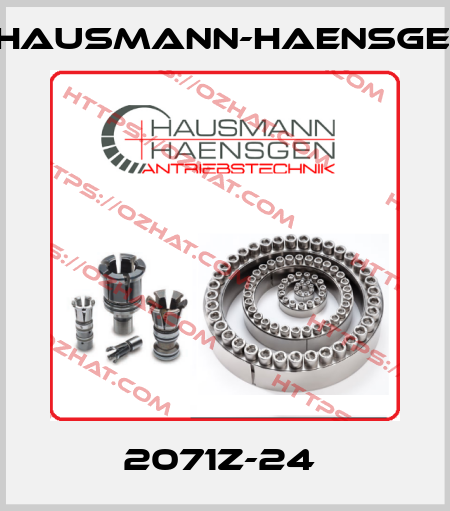 2071Z-24  Hausmann-Haensgen
