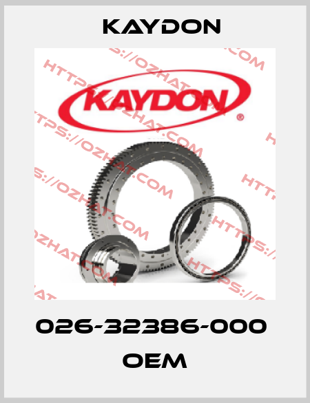 026-32386-000  oem Kaydon
