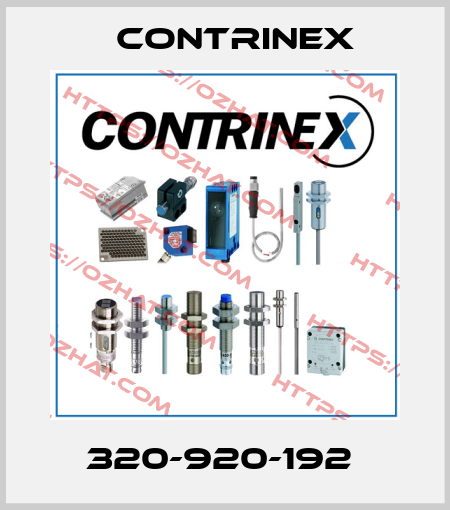 320-920-192  Contrinex