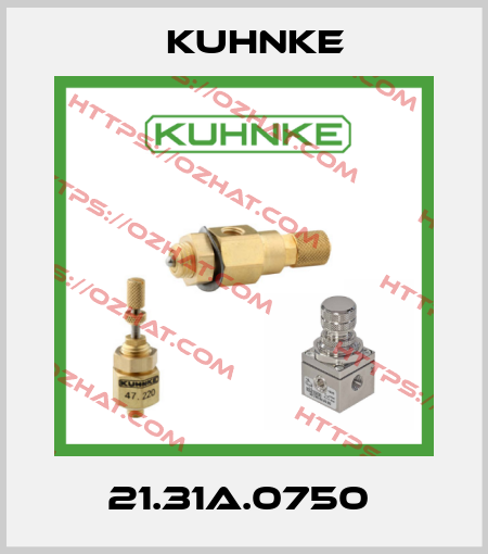 21.31A.0750  Kuhnke