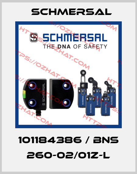 101184386 / BNS 260-02/01Z-L Schmersal