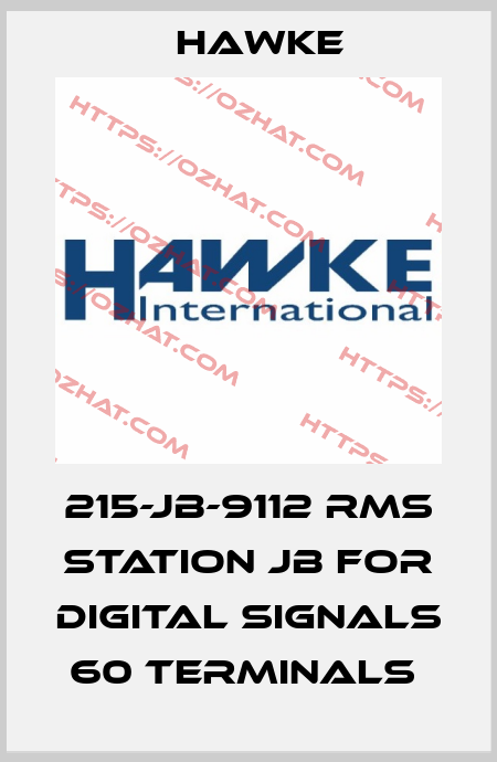 215-JB-9112 RMS STATION JB FOR DIGITAL SIGNALS 60 TERMINALS  Hawke