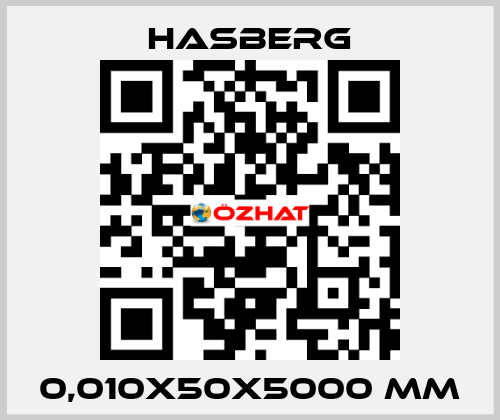0,010X50X5000 MM Hasberg