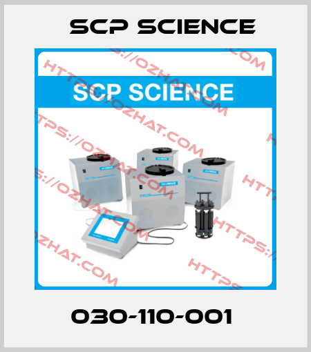 030-110-001  Scp Science