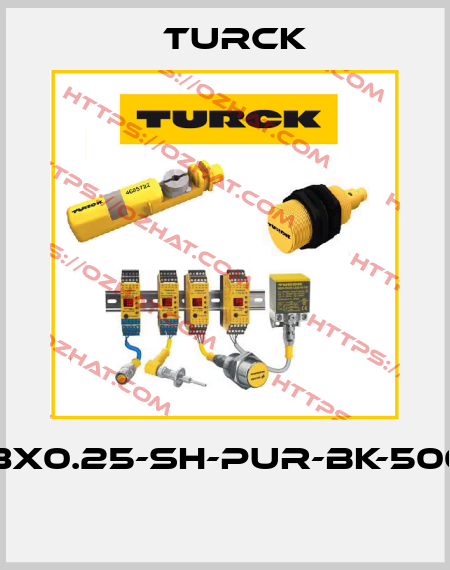 CABLE8X0.25-SH-PUR-BK-500M/TXL  Turck