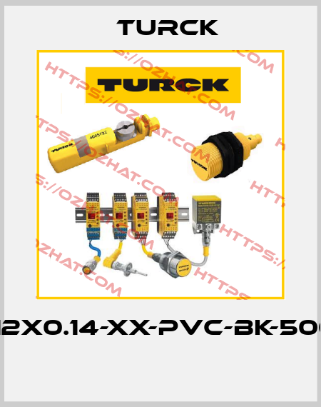 CABLE12x0.14-XX-PVC-BK-500M/TEL  Turck
