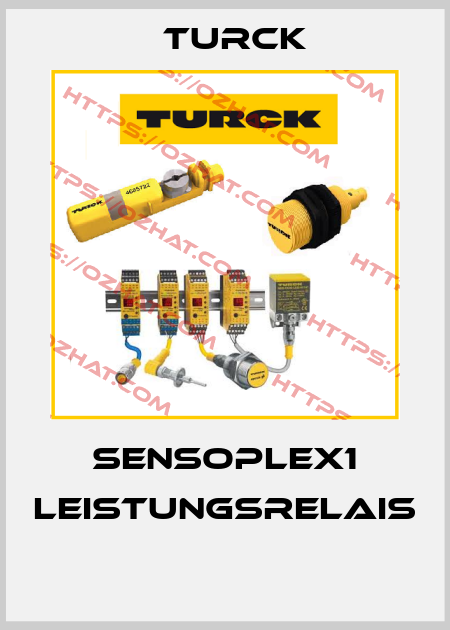 SENSOPLEX1 LEISTUNGSRELAIS  Turck