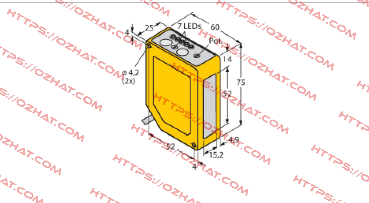 Q60VR3LAF1400 W/30 Turck