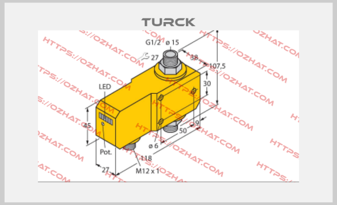 FCI-D15A4P-ARX-H1140 Turck