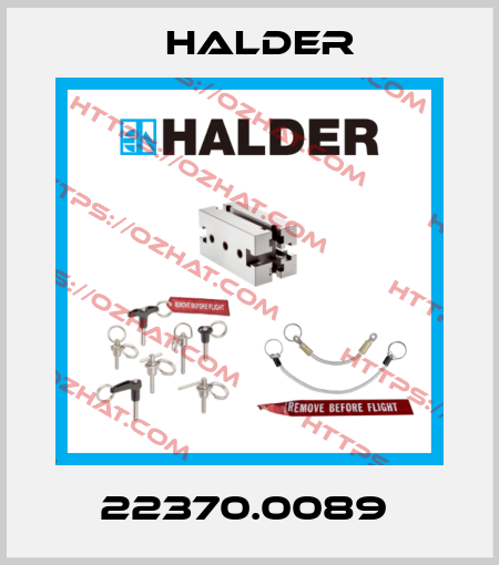 22370.0089  Halder