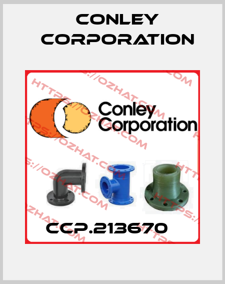  CCP.213670   Conley Corporation
