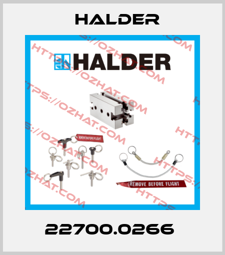 22700.0266  Halder