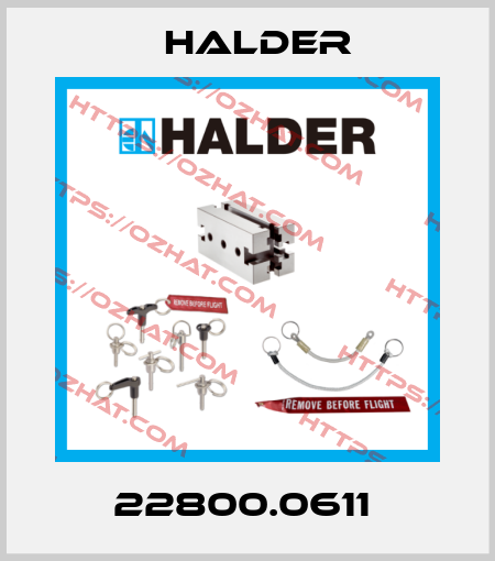 22800.0611  Halder