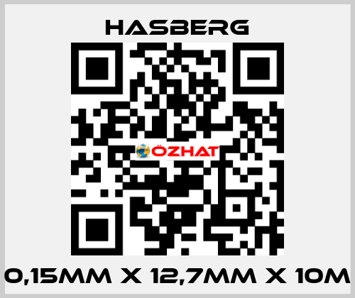 0,15MM X 12,7MM X 10M  Hasberg