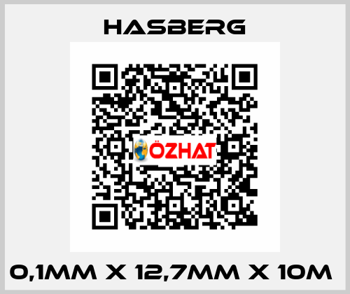 0,1MM X 12,7MM X 10M  Hasberg