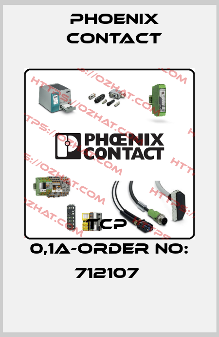 TCP  0,1A-ORDER NO: 712107  Phoenix Contact
