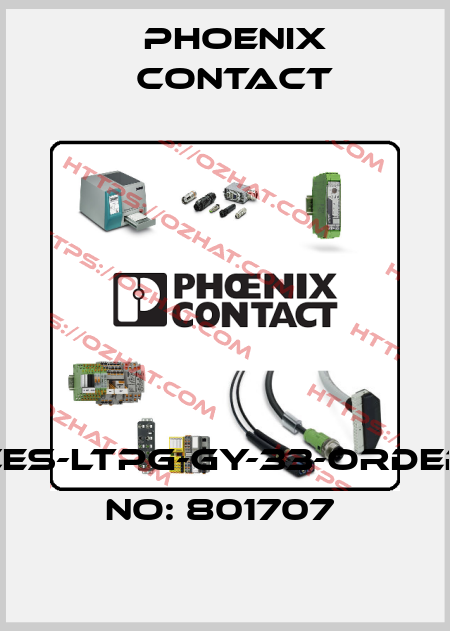 CES-LTPG-GY-33-ORDER NO: 801707  Phoenix Contact
