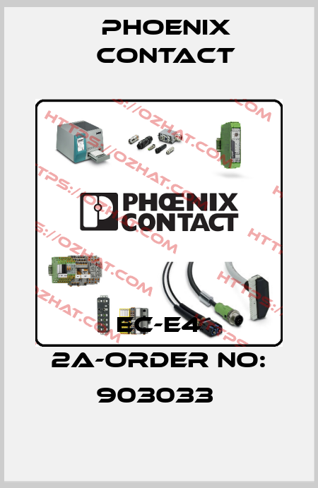EC-E4 2A-ORDER NO: 903033  Phoenix Contact