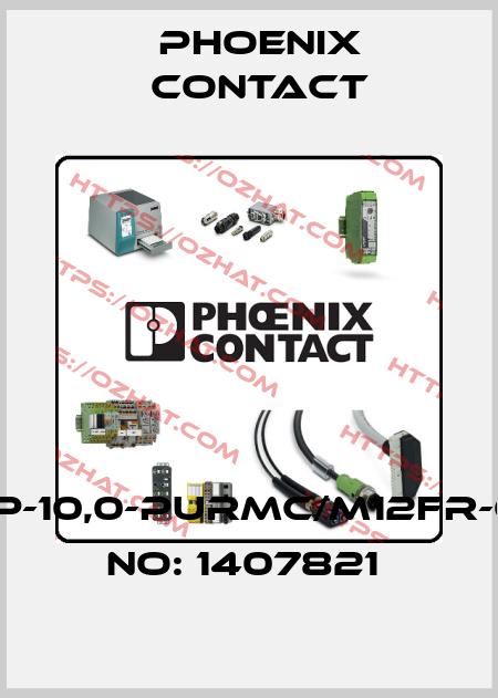 SAC-6P-10,0-PURMC/M12FR-ORDER NO: 1407821  Phoenix Contact