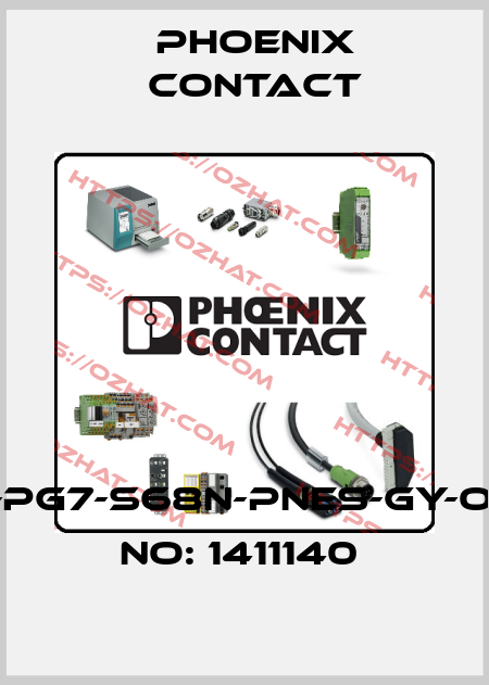 G-INS-PG7-S68N-PNES-GY-ORDER NO: 1411140  Phoenix Contact