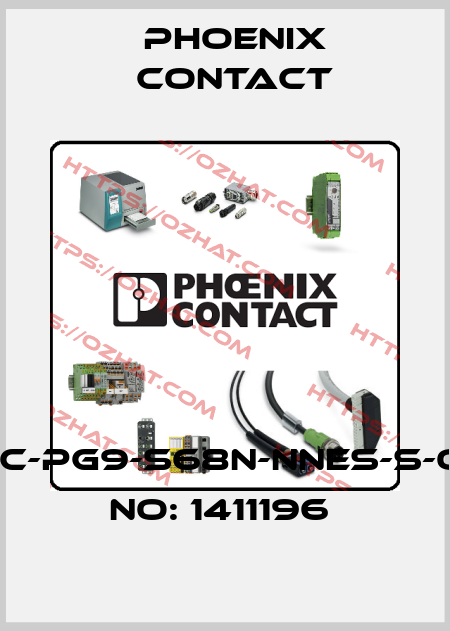 G-INSEC-PG9-S68N-NNES-S-ORDER NO: 1411196  Phoenix Contact