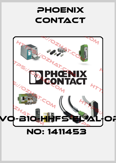 HC-EVO-B10-HHFS-EL-AL-ORDER NO: 1411453  Phoenix Contact