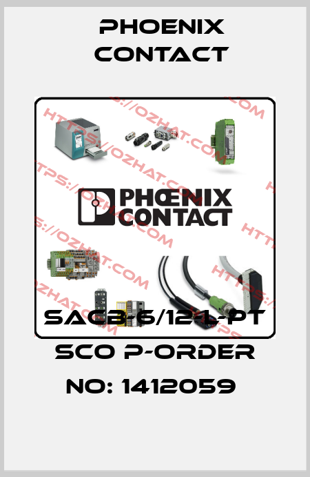SACB-6/12-L-PT SCO P-ORDER NO: 1412059  Phoenix Contact