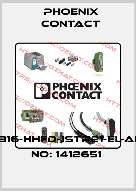HC-STA-B16-HHFD-1STP21-EL-AL-ORDER NO: 1412651  Phoenix Contact