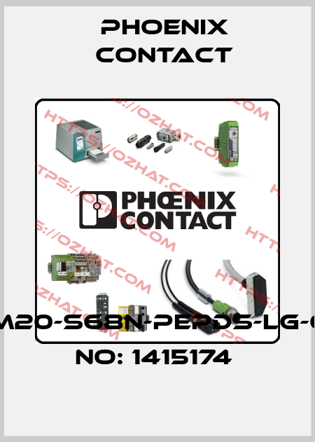 G-INB-M20-S68N-PEPDS-LG-ORDER NO: 1415174  Phoenix Contact