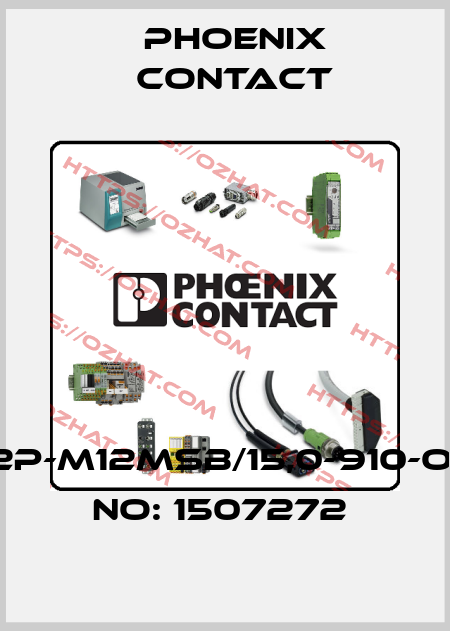 SAC-2P-M12MSB/15,0-910-ORDER NO: 1507272  Phoenix Contact