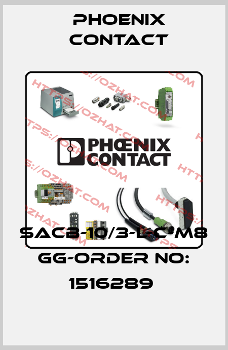 SACB-10/3-L-C-M8 GG-ORDER NO: 1516289  Phoenix Contact