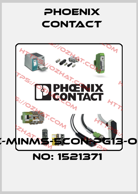 SACC-MINMS-5CON-PG13-ORDER NO: 1521371  Phoenix Contact