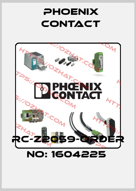 RC-Z2059-ORDER NO: 1604225  Phoenix Contact