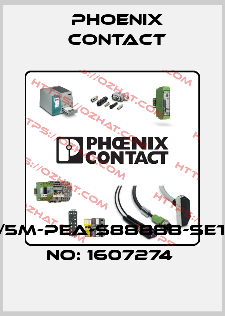 VC-TR4/5M-PEA-S88888-SET-ORDER NO: 1607274  Phoenix Contact