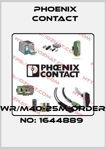 WR/M40-25M-ORDER NO: 1644889  Phoenix Contact