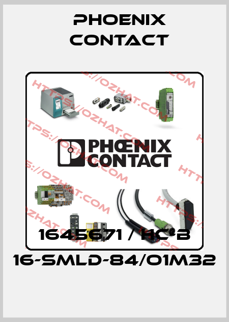 1645671 / HC-B 16-SMLD-84/O1M32 Phoenix Contact