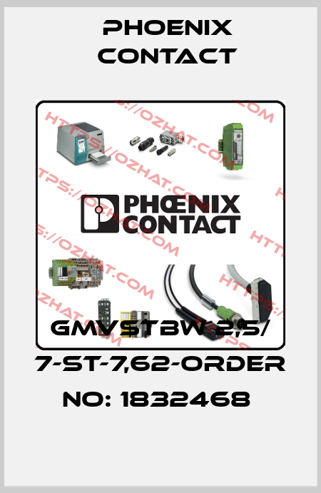 GMVSTBW 2,5/ 7-ST-7,62-ORDER NO: 1832468  Phoenix Contact