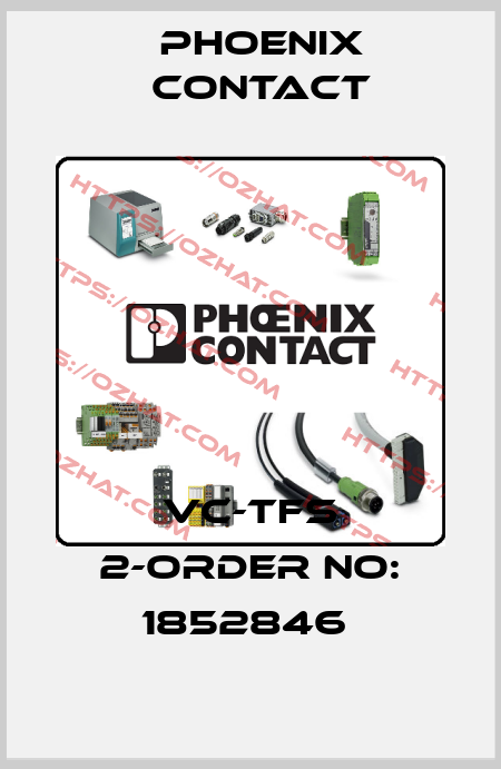 VC-TFS 2-ORDER NO: 1852846  Phoenix Contact