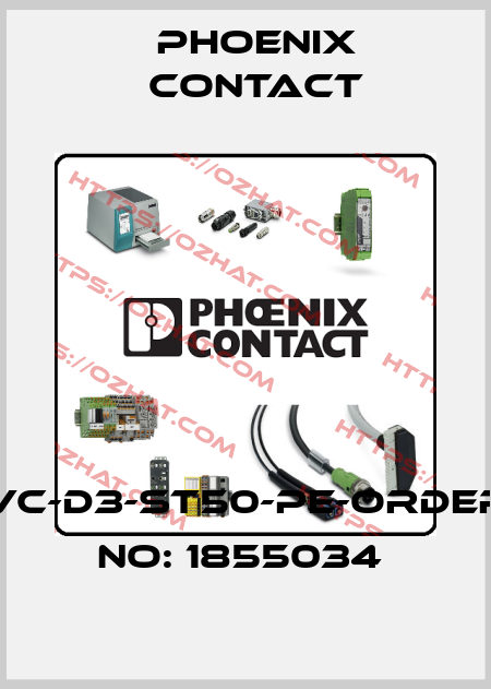 VC-D3-ST50-PE-ORDER NO: 1855034  Phoenix Contact