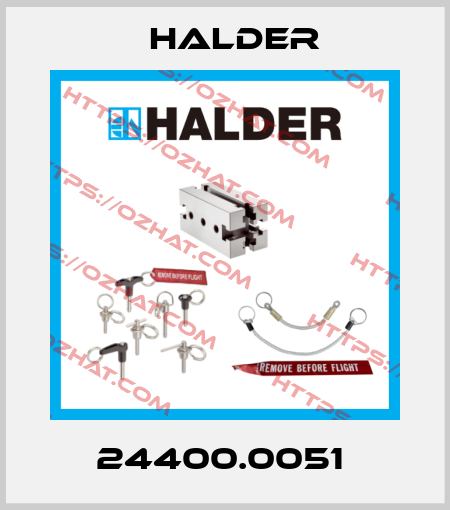 24400.0051  Halder