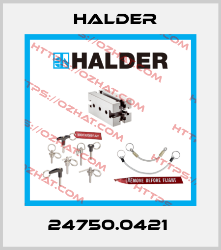 24750.0421  Halder