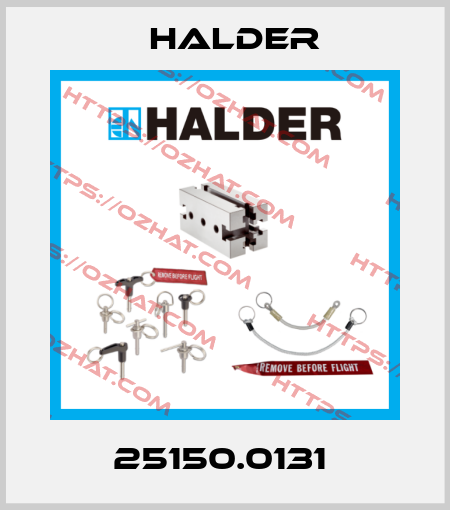 25150.0131  Halder