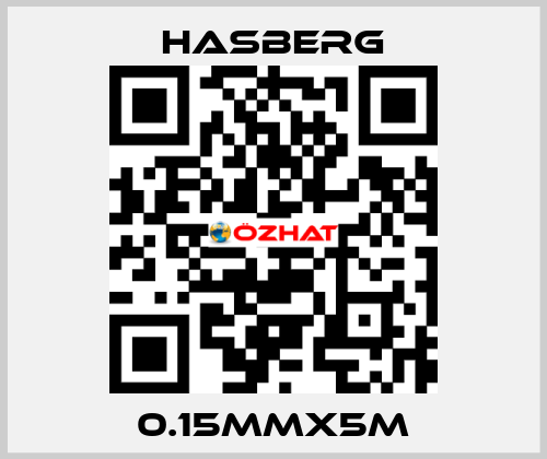 0.15MMX5M Hasberg