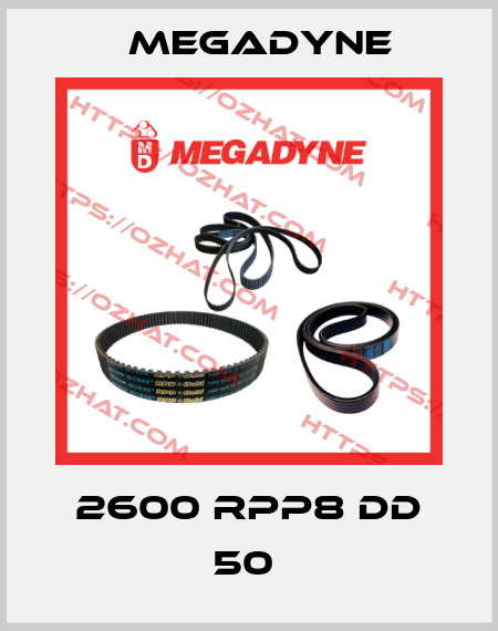 2600 RPP8 DD 50  Megadyne